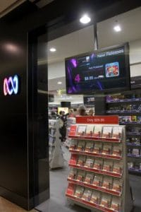 Digital Signage displaying product releases