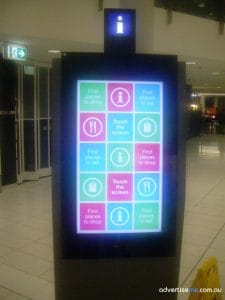 Digital Signage Enclosure Airport