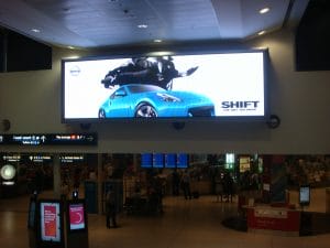 Sydney Domestic Airport Digital Signage Screen