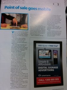 retail expo digital signage advertisement