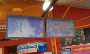 Digital Signage Sydney Wildlife LCD Screens