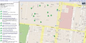 University of Melbourne Digital Signage Location