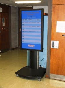 University of Newcastle Digital Signage