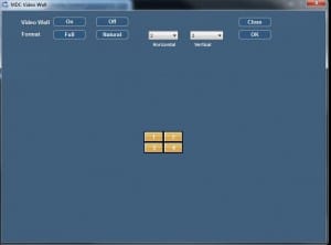 multiple display control video wall setup