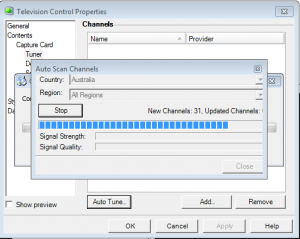 Auto Scan Channels