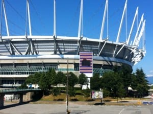 Digital Signage stadium Vancouver