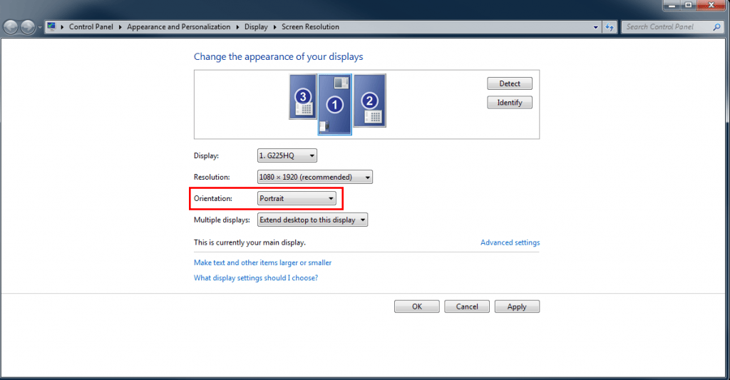 screen resolution portrait