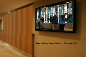 Impact of Digital Signage Solutions on Advertising World