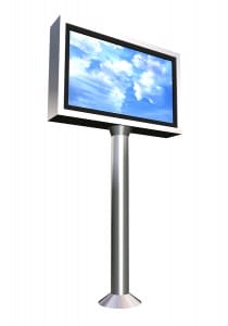 Billboard Lcd Display And Tower.