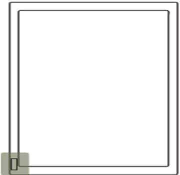 remote sensor position 90 degrees clockwise