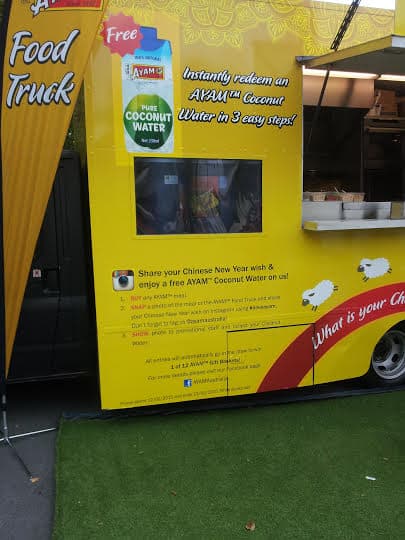 Food Truck Digital Signage Social Media