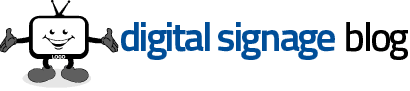 digital signage blog logo