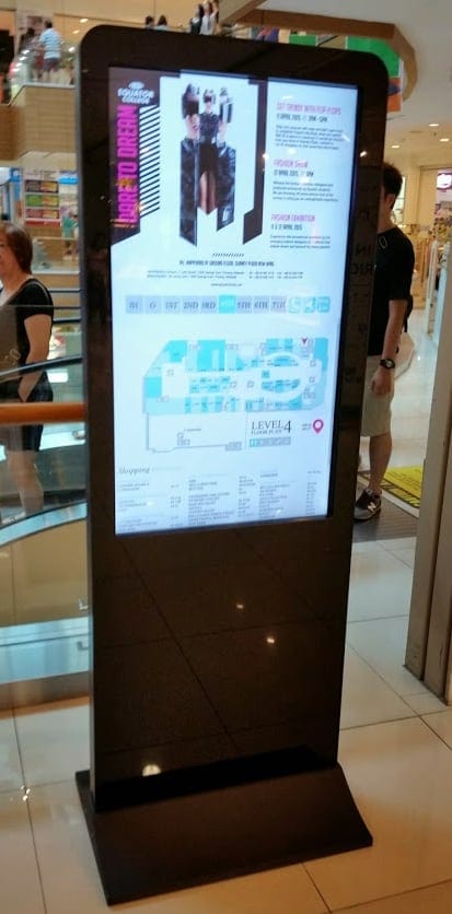 Digital Signage Blog Malaysia Wayfinding Shopping Centre Mall