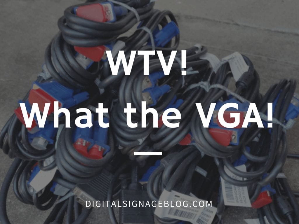 WTV - What The VGA