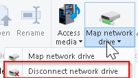 Windows Mapped Drive Disconnect