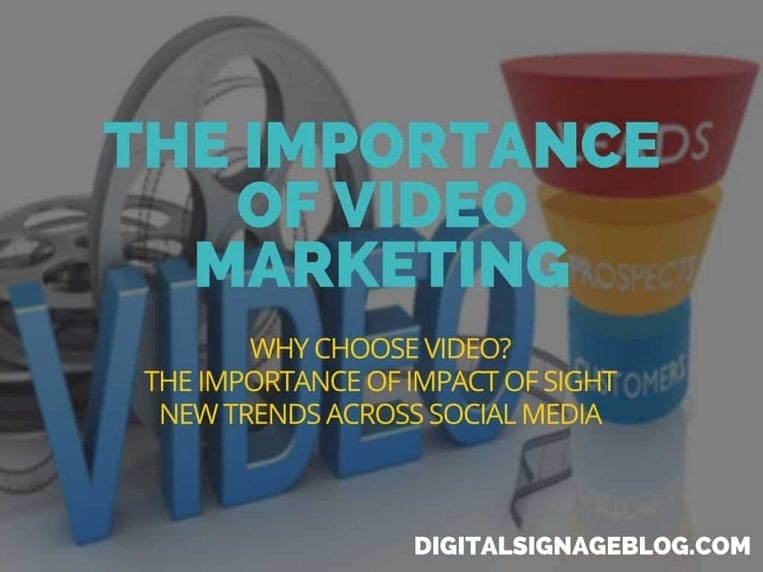 The Importance of Video Marketing Header