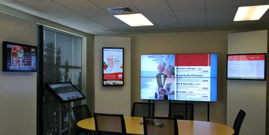 Digital Signage at Conference Rooms in Schools