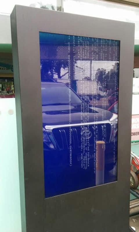 Blue Screen of Death Another one Bites the dust