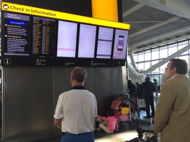 Digital Signage Fail - Lets Fly Away 8