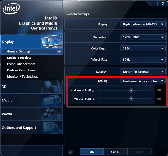 Graphic Driver Scaling