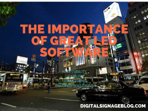 THE IMPORTANCE OF GREAT LED SOFTWARE