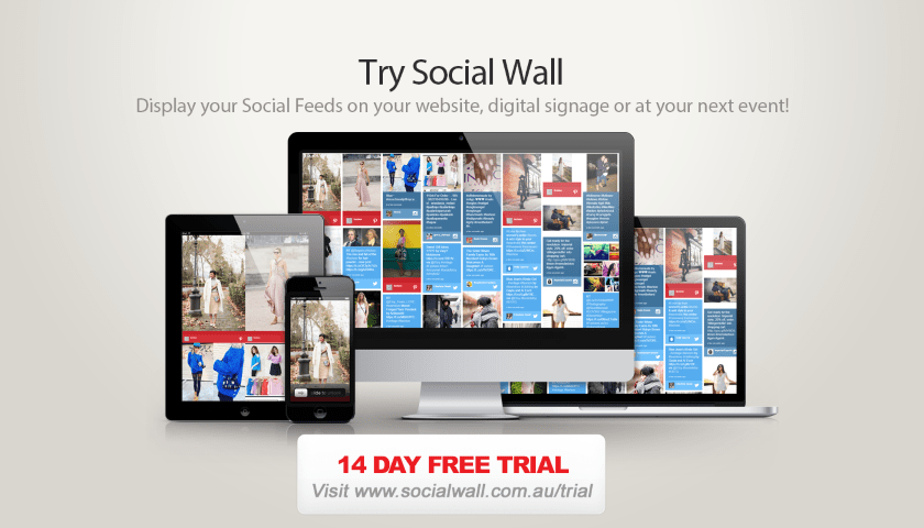 Social Wall Advertisement