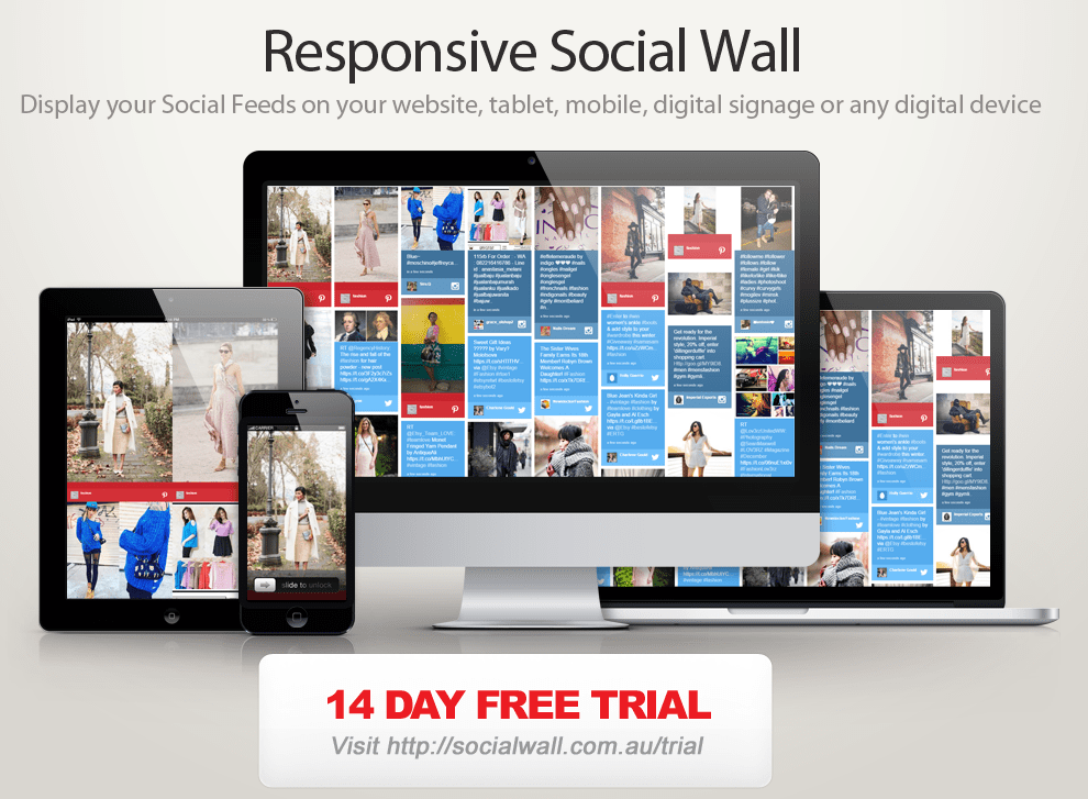 Social-Wall-responsive