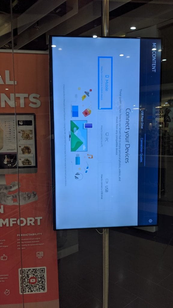 Digital Signage Blog - Samsung Screen Incorrect Setup